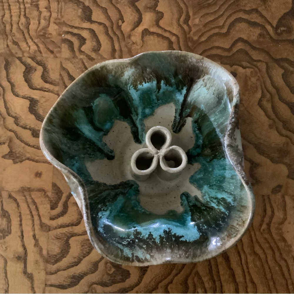 Handcrafted Ikebana Vase by Christy